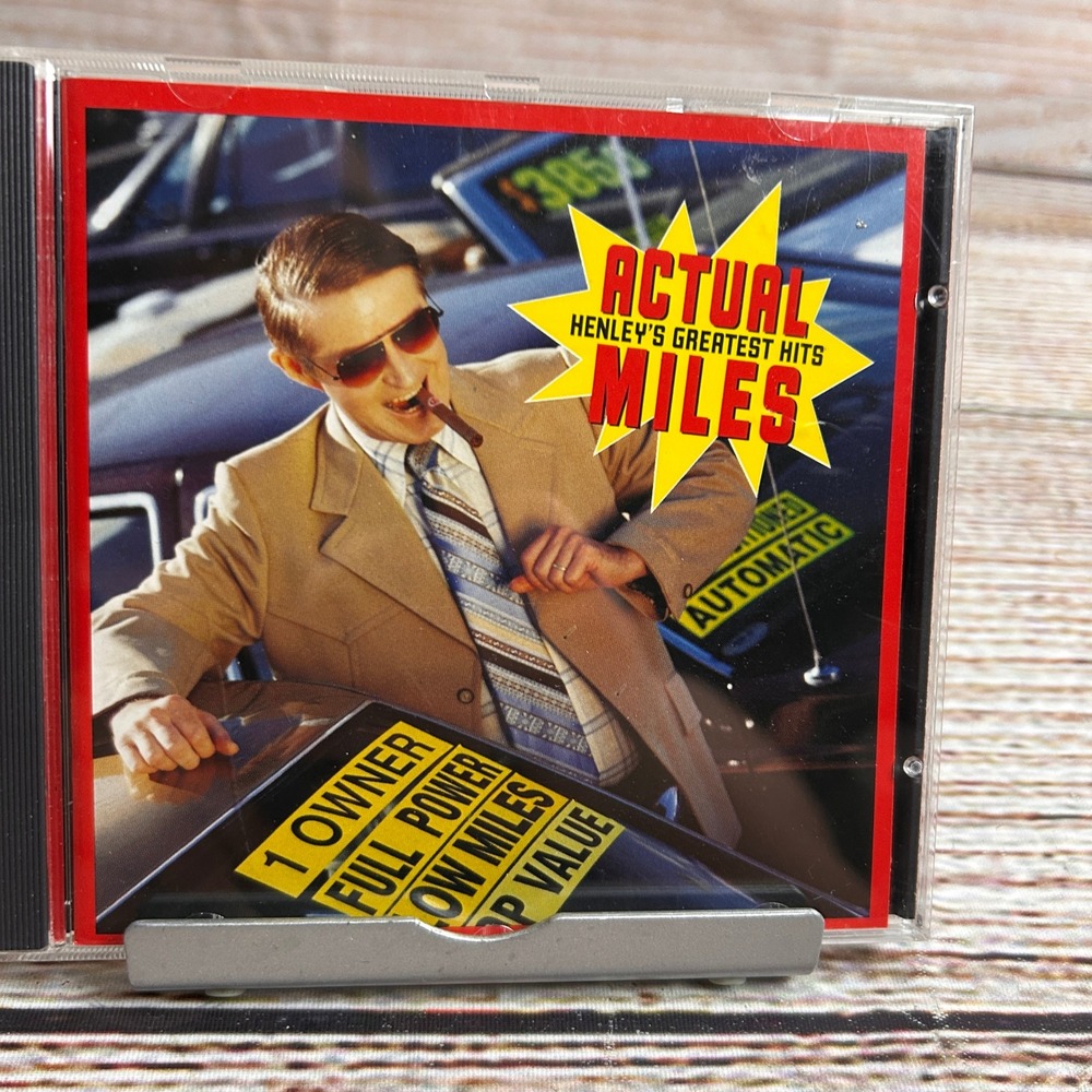 Don Henley Actual Miles Henley's Greatest‎ Hits CD Geffen Classic Rock